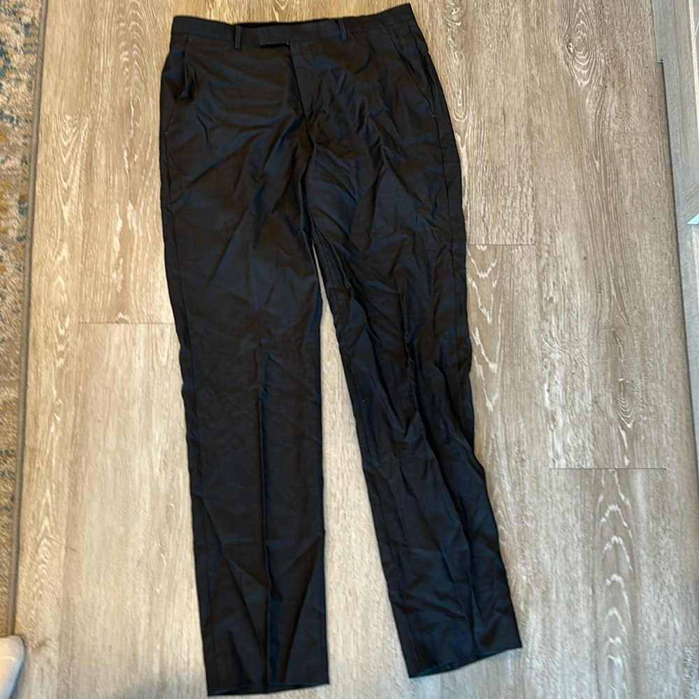 Hugo Boss gray dress pants